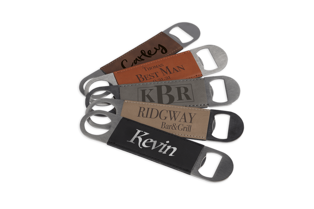 Leatherette Bottle Opener