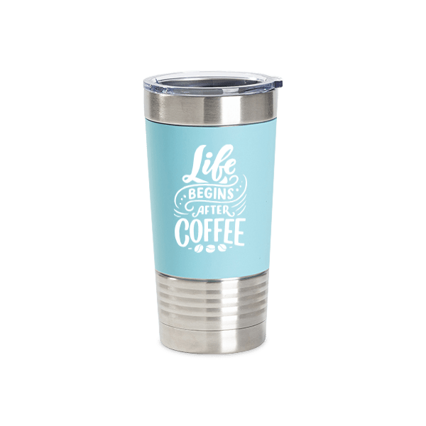 20 oz Stainless Steel Tumbler w/ Silicon Sleeve